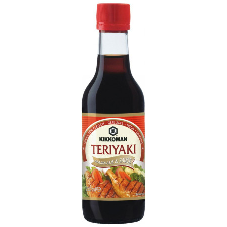 detail Kikkoman 250ml Teriyaki Marinade omáčka (Original) (6)