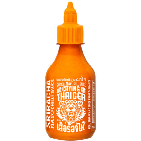 chi tiết Crying Thaiger chilli omáčka Sriracha Mayo 200ml (12)