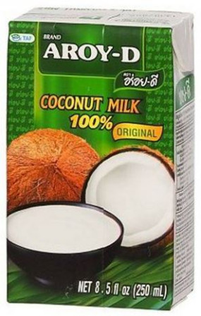 detail Aroy-D UHT kokosové mléko 250ml (6)