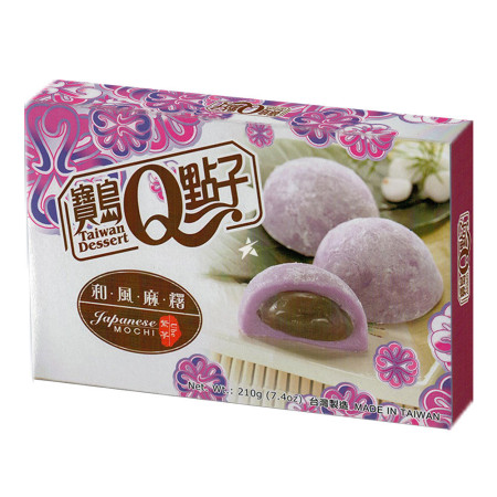 chi tiết Q Mochi koláčky 210g He Fong UBE (24)