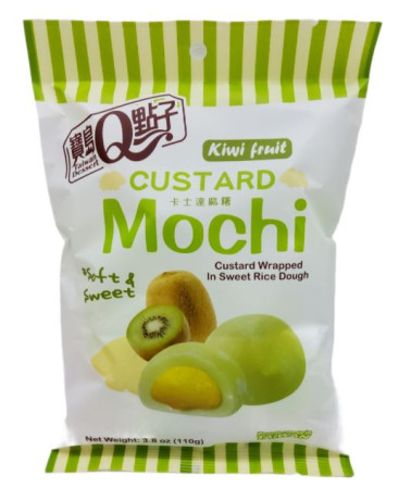 chi tiết Q Mochi koláčky 110g Custard Kiwi (24) Trvan. 28/2/2026