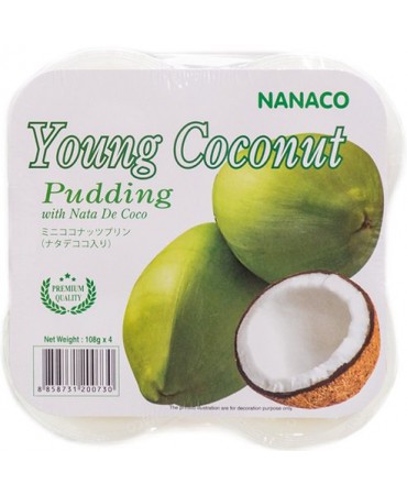 detail Nanaco pudding 432g kokos (thach dua)