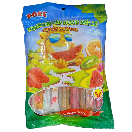 chi tiết POKE Jelly Pencil 408g pudding / želé 24ks (Thach Que) (20)