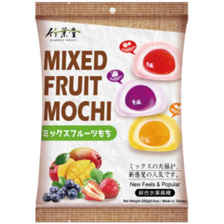 detail Bamboo House Mochi 250g (sáček) Mixed příchuti (jahoda, borůvka, mango) (20)