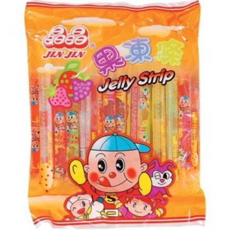 detail Jin Jin ovocné pudding / želé tyčinky 300g (Thach que mix) tui cam 16ks (30)