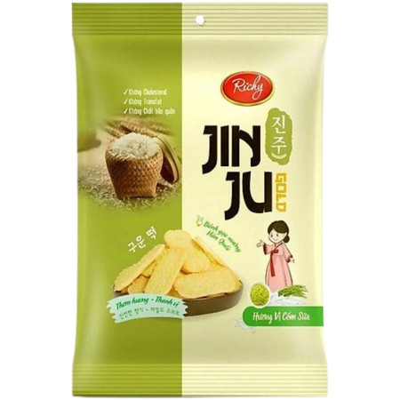 detail Richy Banh gao Jinju 145g (rýžové krekry) - Com Sua (12)