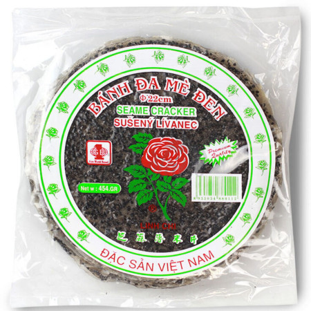detail Banh da me den Gia Bao 454g - Sezamový rýžový kracker (30)