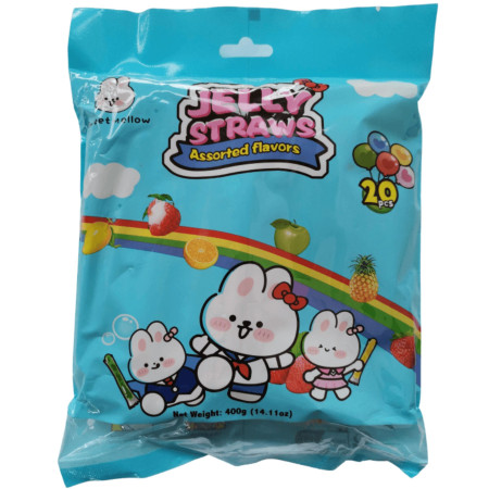 chi tiết Sweet Mellow ovocné pudding tyčinky 400g 20ks(Thach que mix) tui modrý