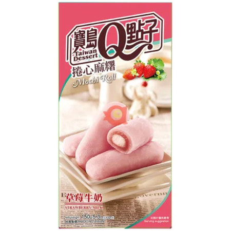 chi tiết Q Mochi koláčky 150g Strawberry Milk (24)
