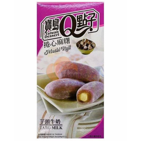 chi tiết Q Mochi koláčky 150g Taro Milk (24)