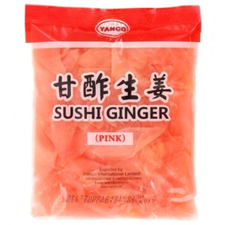 detail Ginger Sushi růžový Yango 150g (50)