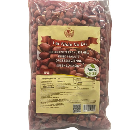 detail Arašídy sušené červené 400g NTH FOODS (lac nhan vo do) (50)