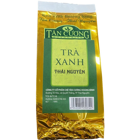 chi tiết Tan Cuong che vang 100g Zelený jasmínový čaj (150)