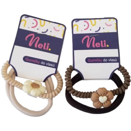 chi tiết Gumičky na vlasy 8cm Neli - Lucky IMC-00710 (bal/20sad)