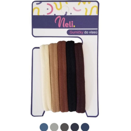 detail Gumičky na vlasy Neli - IMC-03292 (bal/12set)
