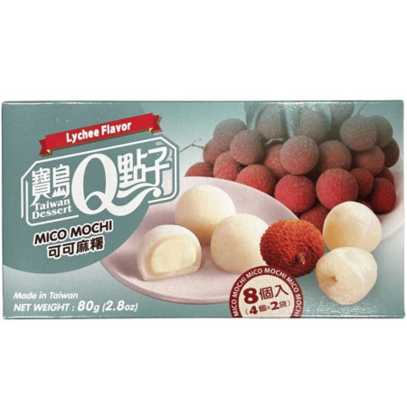detail Q Mochi koláčky 80g Kakao Lychee (24)