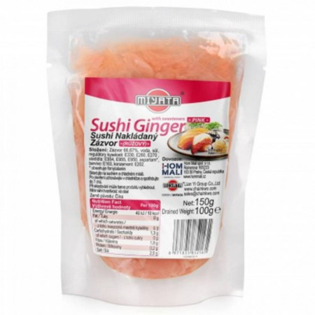 detail Miyata nakládaný sushi zázvor 150g Růžový (24)