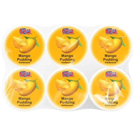 chi tiết Rico pudding 390g (6ks) Mango (thach)