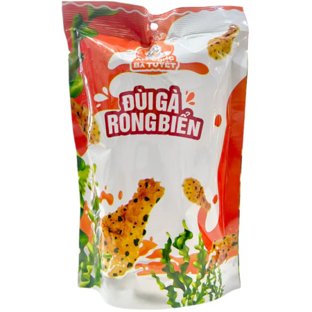detail Dui Ga Rong Bien 52g (Ba Tuyet) Kuřecí chipsy s mořskou řasou (120)
