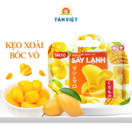 chi tiết Taiyo Keo xoai boc vo say lanh 300g - Bonbony mango (28)