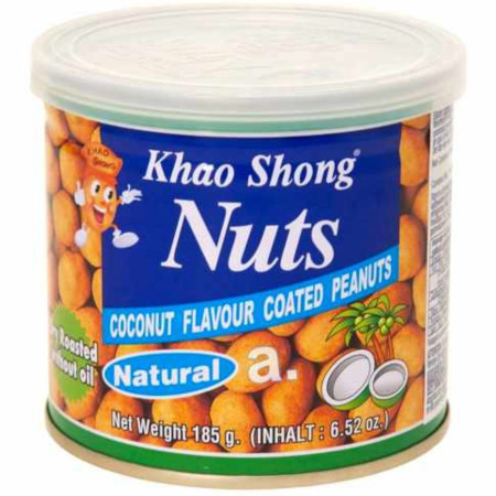 chi tiết Khao Shong arašídy pražené s kokosem 185g Lac dau phong (24)