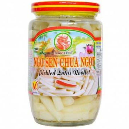 chi tiết Ngoc lien Nakládané lotusové výhonky (ngo sen chua ngot) 365g (24)