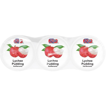 detail Rico pudding 195g (3ks x 65g) Lychee / Thach (36)