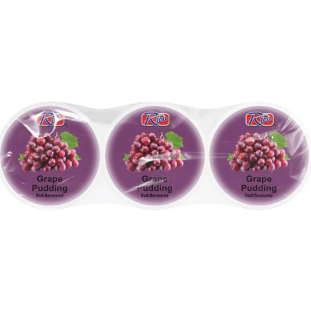 detail Rico pudding 195g (3ks x 65g) Grape / Thach (36)