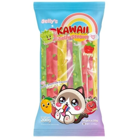 detail Kawaii ovocné pudding / želé tyčinky 200g 10ks (Thach que mix) (48)