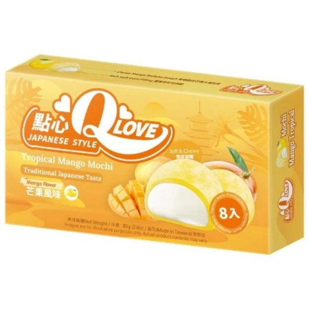 detail QLove Mochi 80g koláčky Tropical Mango (24)