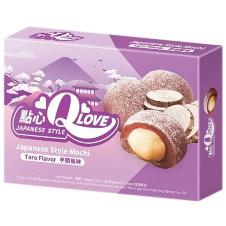 detail QLove Mochi Traditional 180g koláčky Taro (24)