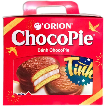 chi tiết Orion Choco Pie 435,6g hop qua tang tet (combo 2ks)