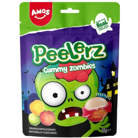 chi tiết Amos Peelerz želé 65g Gummy Zombies (36)