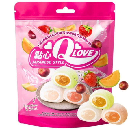 detail QLove Mochi 120g koláčky sáček Blossom Garden Assorted
