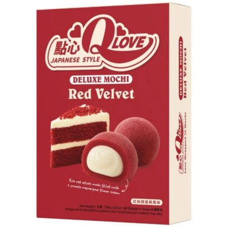 chi tiết QLove Mochi Deluxe 168g koláčky Red Velvet (24)
