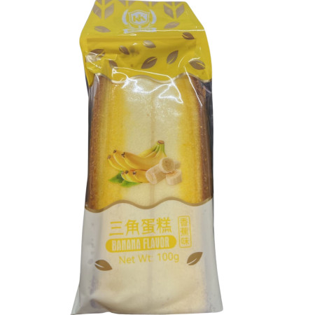 detail Ranli Shougong Cake 100g pečivo - Banán (banh bong lan tam giac) (40)