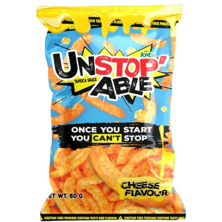 detail Kato Unstopable snack 60g Cheese Tapioca (6)