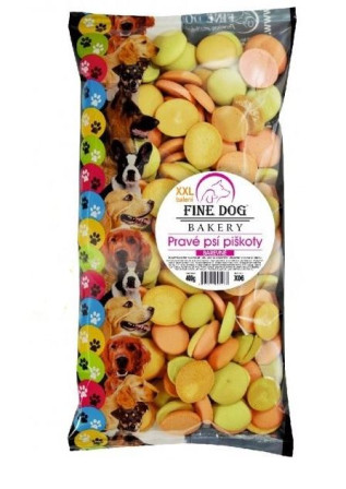 detail Fine dog piškoty XXL 400g - barevné (13)
