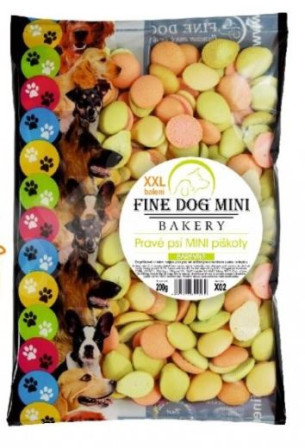 detail Fine dog mix piškoty 200g XXL balení - barevné (20)