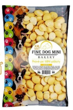 chi tiết Fine dog piškoty 200g žluté XXL (20)