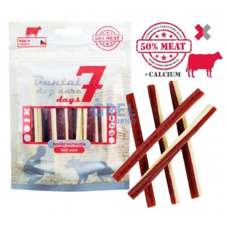 chi tiết Dental DOG Care 7 days Fresh meat 80g - kříž hovězí (12)
