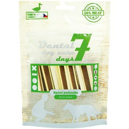 chi tiết Dental DOG Care 7 days Fresh meat 80g - sendvič kachní