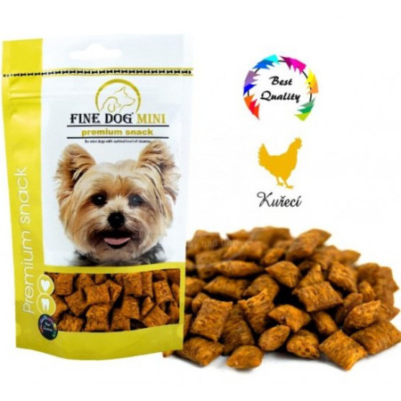 chi tiết Fine dog Mini Doypack 80g - Kuřecí plněné polštářky (14) H