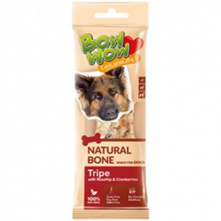 chi tiết Bow wow Nature Bone - Tripe (Kost s dršťkami) 1ks sáček (18)
