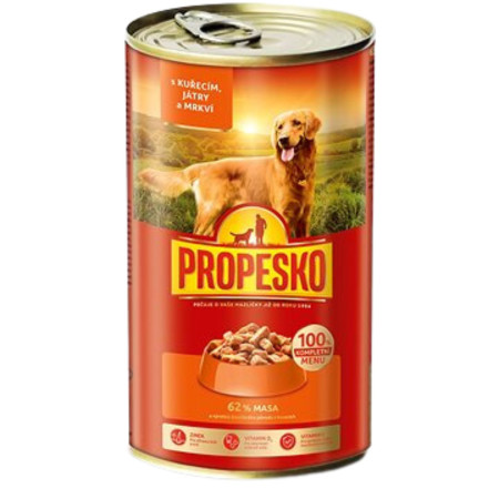 chi tiết Propesko Kousky Pes 415g Kuřecí/Játra (12)