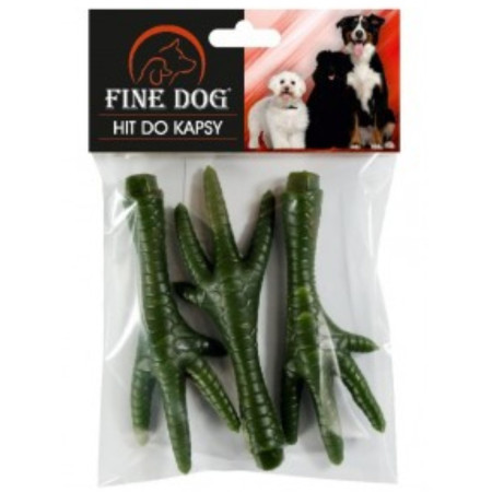 detail Fine dog Jerky Parátek MENTOL 3ks 