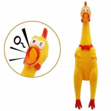 detail Hračka pro psy pískací Chicken 30cm IMC-01471 (12)