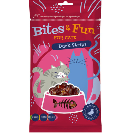chi tiết AKINU Bites and Fun Kachní stripsy pro psy 60g (20)