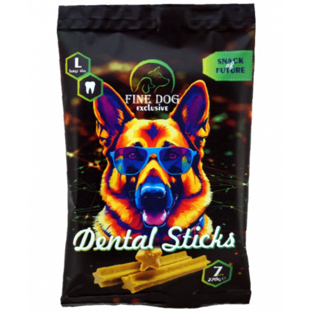 chi tiết Fine Dog Exclusive Dental Sticks pro psy 