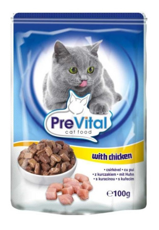 chi tiết Prevital Kapsa Kočka 100g Kuře (24)